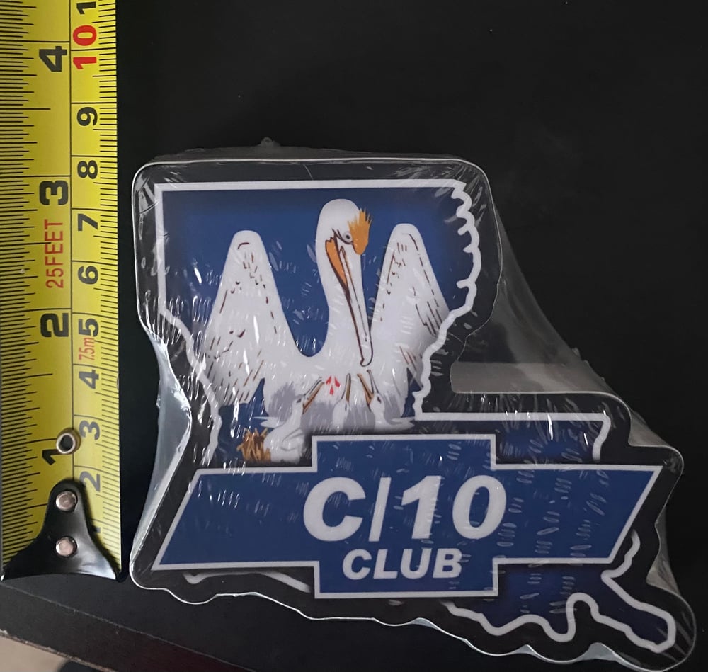 Image of Pelican state sticker