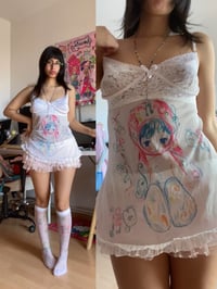 Image 2 of ♫• ℜ3𝔫 + 𝔗3𝔰0𝔯𝔬 ★ Angel bunny lingerie top 