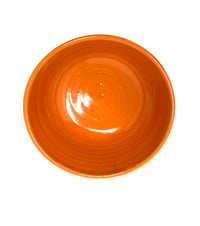 Image 4 of Orange Glazed Small Bowl