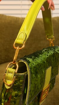 Image 3 of Green Sequin Bag 
