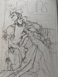 Image 2 of Trigun Rough Drawing Art Book