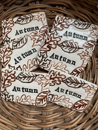 Image 3 of Handmade 'Autumn' Leaf tile decoration