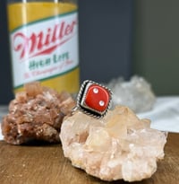 Image 1 of Red Dice Ring size 7.5