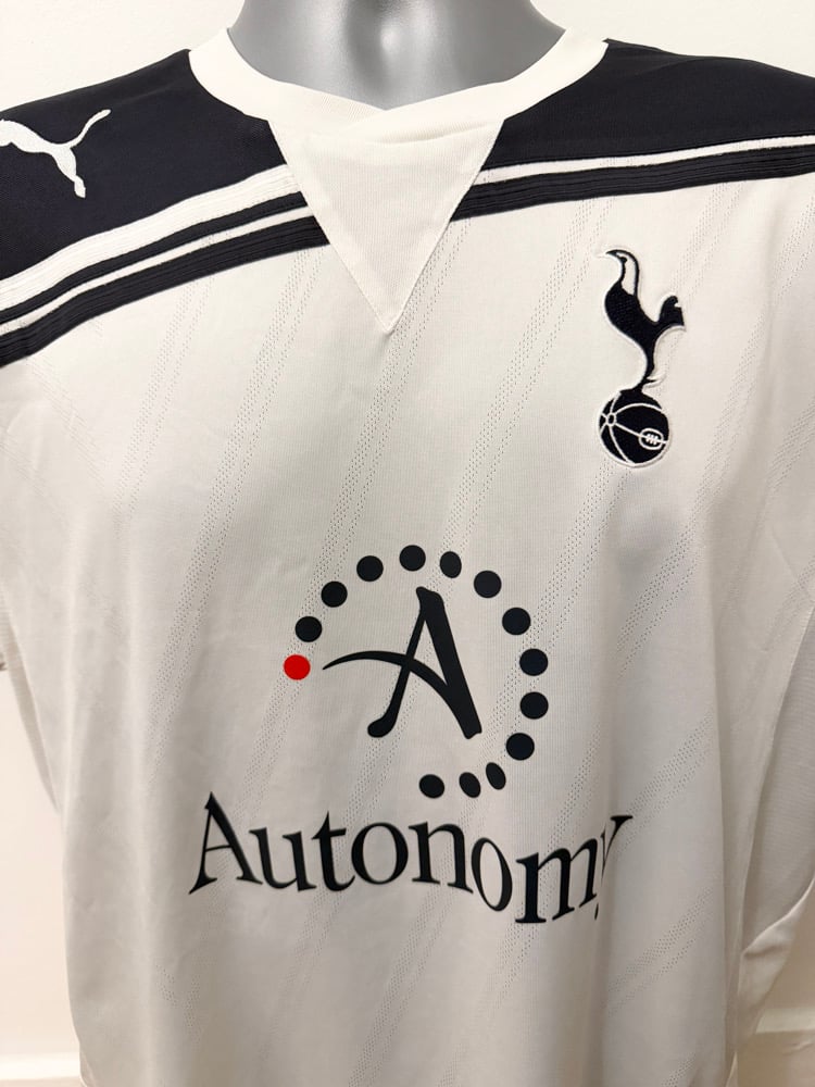 Image of PRE ORDER: Tottenham Hotspur “CROUCH 15” 2010/11 Home Shirt + PL patches (M)