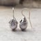 Image of Smother Earrings - Grey Freshwater Pearls