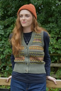 Image 2 of Fair-Isle Waistcoat - Made in Europe