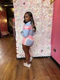 Image 2 of sky blue, pink & white 3 pc