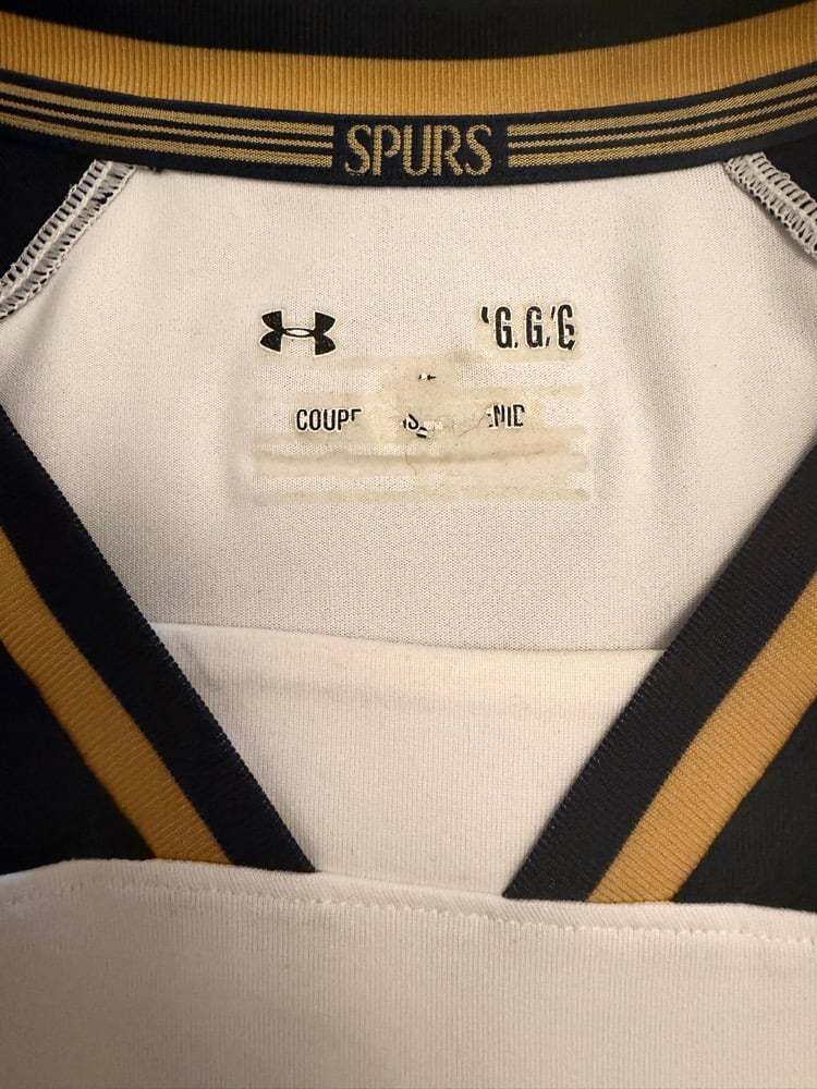 Image of Tottenham Hotspur “DEMBÉLÉ 19” 2016/17 Home Shirt + PL patches  (L)