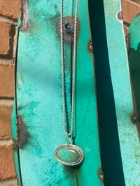 Image 3 of Turquoise Silversmith Pendant