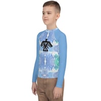 Image 3 of Thunderbird Water Color Rash Guard