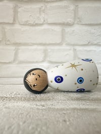 Image 2 of Evil Eye Themed Peg Doll