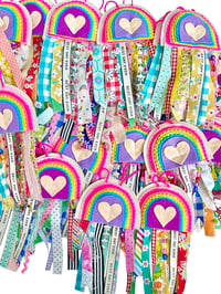 Image 5 of Tie on a Rainbow - Hanging Decor