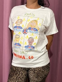 Image 1 of ⚽ PANINI  T-SHIRT FOOTBALL CUSTOMIZABLE⚽️ 