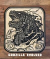 Godzilla Evolved Linoblock