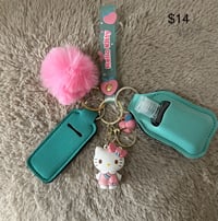 Hello Kitty  Wristlet Keychain 