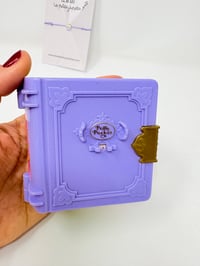 Image 4 of Ensemble bracelet et Polly Pocket Mini livre violet pays merveilleux rare
