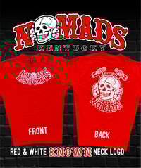 Red & White “Known” Neck Logo