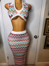 Color block 2 Pc Set 
