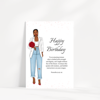 Image 1 of Proverbs 31 Woman Birthday Card 