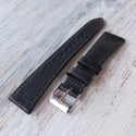 Classic Black Wild Pigskin Strap