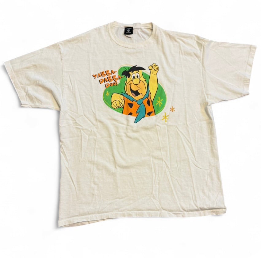 Image of 19990s Flintstones Fred Yabba Danna Doo Graphic Tee (XL)