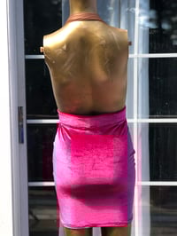 Image 4 of “AMINA” Rhinestone Colorblock Homecoming Dress