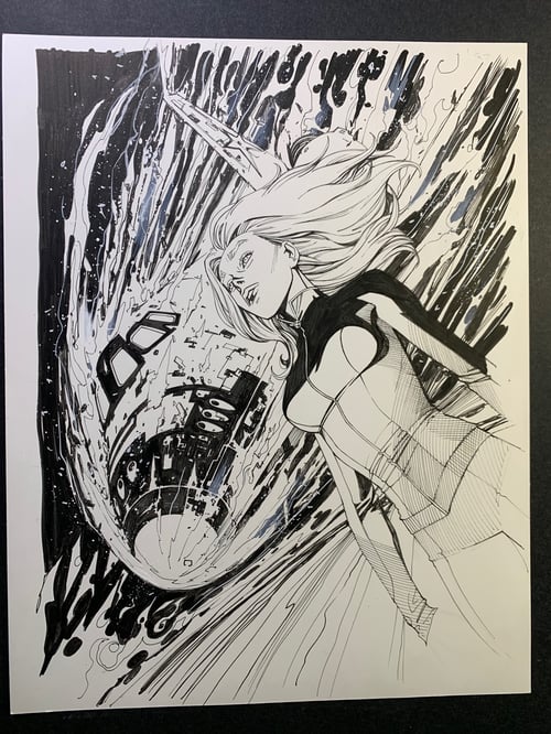 Image of JEAN GREY #2 :: pg01 original art