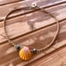 Image of Hawaiian sunrise shell necklace with Tahitian pearls 18 inch