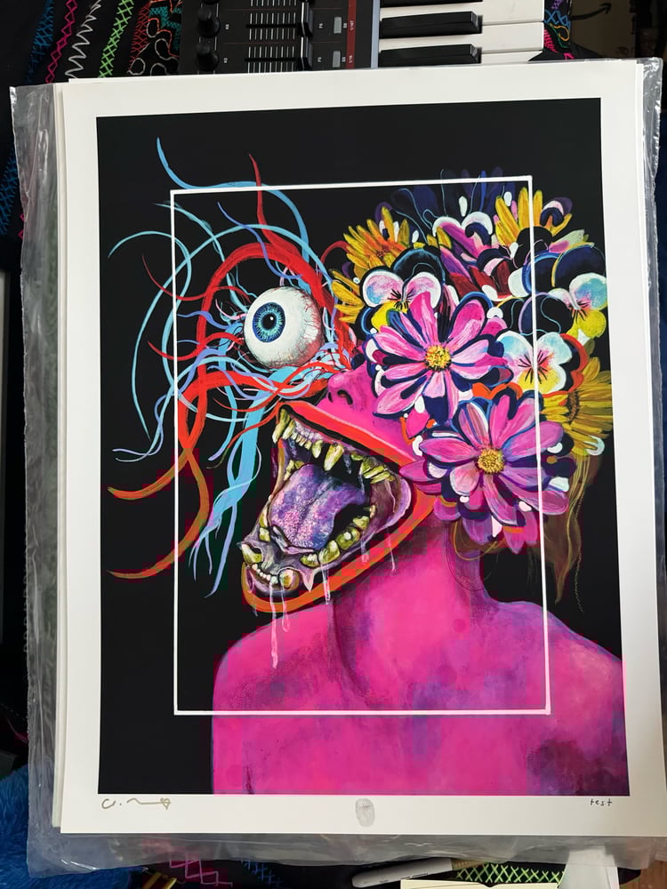 Image of ‘Migraine’ Test Print