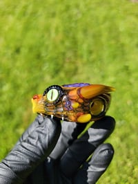 Image 9 of Fuchsia Fire DragonHead Pendant