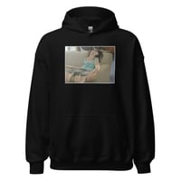 Image 1 of Deflated girl hoodie- Black