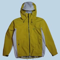 Image 1 of MUSTARD AND SILVER TECH LIZARD JACKET