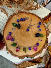 Image 1 of Owocowy naszyjnik charmsowy 🫐🍓