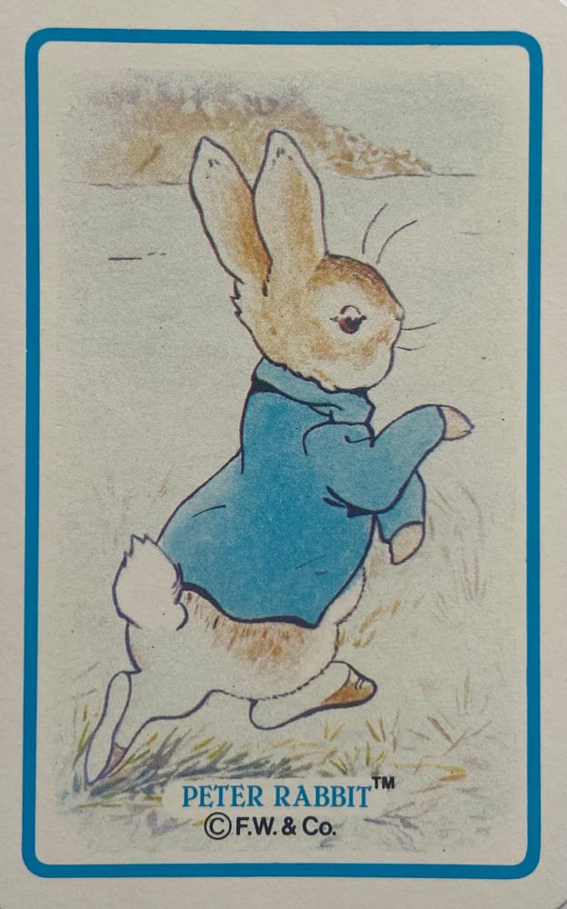 Image of Peter Rabbit and friends c 1980s