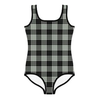 Image 1 of Palaka Black: Keiki Swimsuit (2T-7)