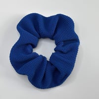 Royal Blue Bullet Handmade Scrunchie