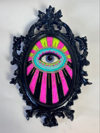 Image 3 of Mystic Eye - Large Neon & Black 