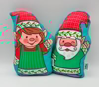Image 1 of Holiday Gnome Pillow Set