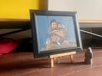 Image 2 of “Nyla and Child”, Acrylic on Canvas Panel
