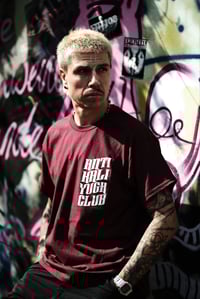 Image 3 of ANTI KALI YUGA CLUB /Shirt (Maroon/White)