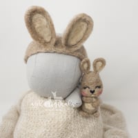 Image 3 of Bunny Headband And Lovey Set 