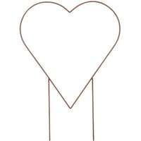 Image 2 of Garden trellis heart 61 cm 