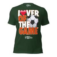 Image 1 of LOTG College Soccer Unisex T-shirt (Green & Orange)