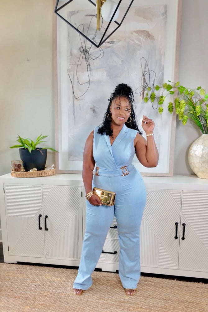 Image of Blue Skies Jumpsuit 