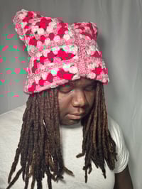 Image 3 of Granny Square Beanie 