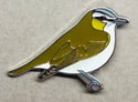 Red-eyed Vireo - September 2021 - UK Birding - Enamel Pin Badge