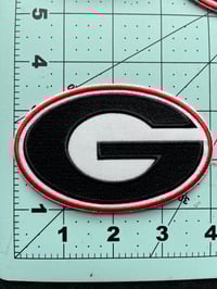 Image 2 of UGA G Iron on patch