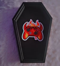 Devil Game Controller Sticker 
