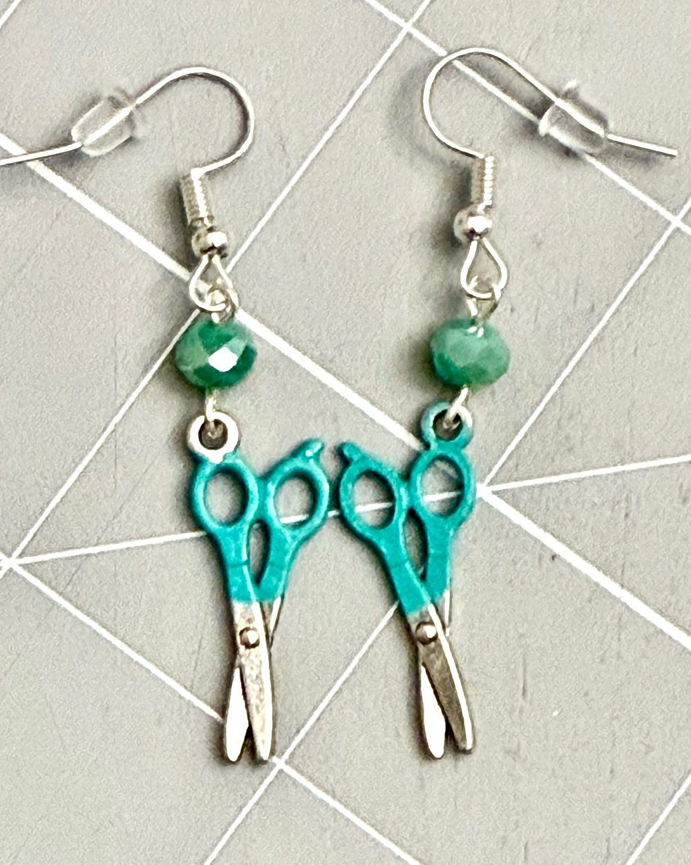 Image of Dainty Scissors Earrings