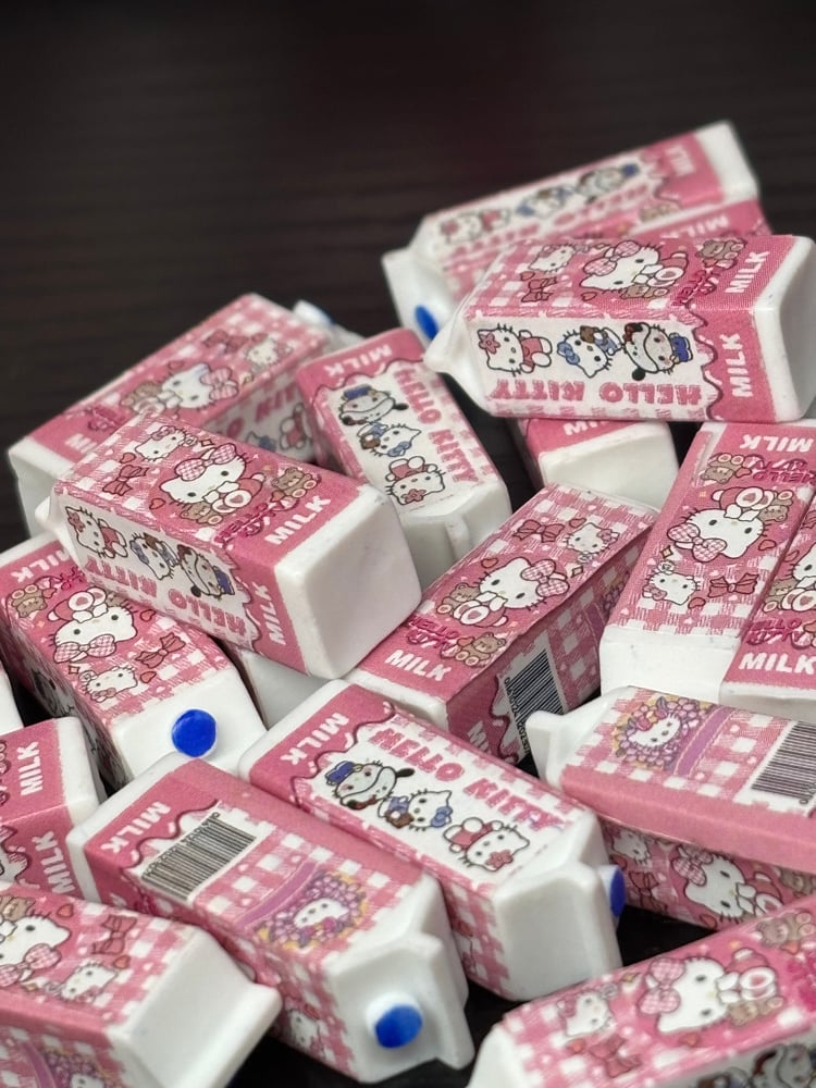 Image of HK milk cartons
